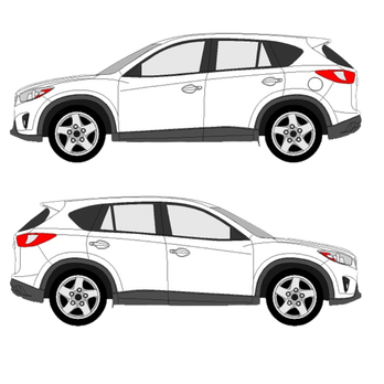 Mirage Wraps - The design begins on our  2014 Mazda CX-5 - Vehicle Wraps Near Me - Waretown, New Jersey