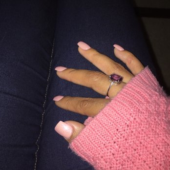 Palm Nails - The pink + white pearly sparkles looks gorgeous. - Nail Salons Near Me - San Diego, California Palm Nails - The pink + white pearly sparkles looks gorgeous. - Nail Salons Near Me - San Diego, California
