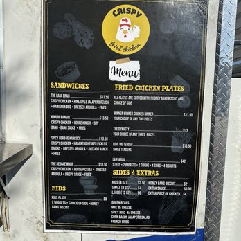Crispy Fried Chicken - Menu - Food Trucks Near Me - Cibolo, Texas Crispy Fried Chicken - Menu - Food Trucks Near Me - Cibolo, Texas