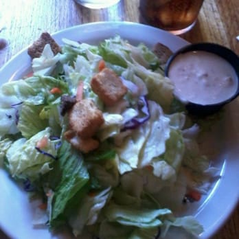 The County Line - Side salad that came with my meal (i took the onion and tomato off) - Barbeque Near Me - San Antonio, Texas The County Line - Side salad that came with my meal (i took the onion and tomato off) - Barbeque Near Me - San Antonio, Texas