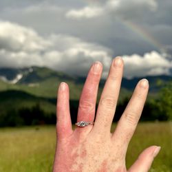 Sarah Poursh Designs - Engagement band