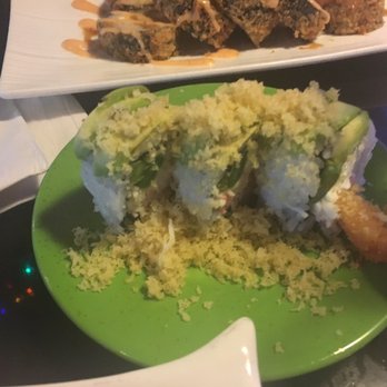 Blue Ginger - Tempura shrimp - they customized my order and removed ingredients I didn't want - Japanese Near Me - Southwest Ranches, Florida