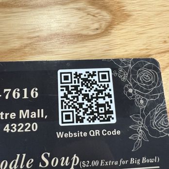 Pho Chef - QR website - Soup Near Me - Columbus, Ohio