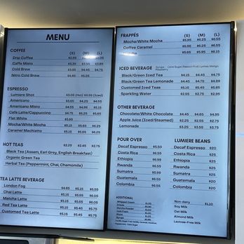 Lumiere Cafe - Coffee & Tea Near Me - Vancouver, British Columbia