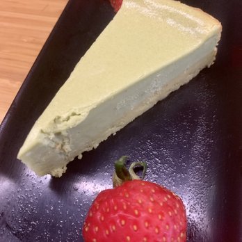 Komé - Matcha Cheese Cake (slice) - Japanese Near Me - Austin, Texas