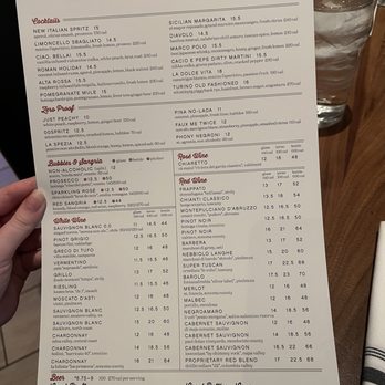 North Italia - Menu - Italian Near Me - Omaha, Nebraska