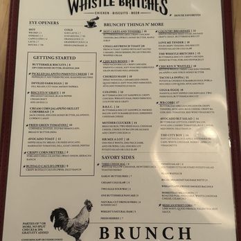 Whistle Britches - Brunch Menu July 2024 - Chicken Shop Near Me - Southlake, Texas Whistle Britches - Brunch Menu July 2024 - Chicken Shop Near Me - Southlake, Texas