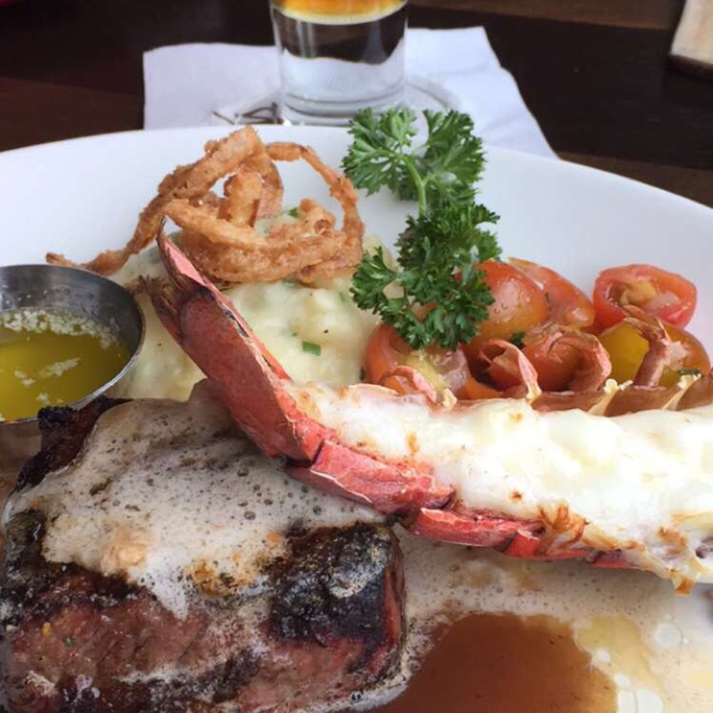 Budd's Broiler - April special: surf and turf- steak and one half lobster tail - Steakhouses Near Me - Richland, Washington Budd's Broiler - April special: surf and turf- steak and one half lobster tail - Steakhouses Near Me - Richland, Washington