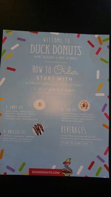 Menu photo 2 Duck Donuts Middletown Township, NJ