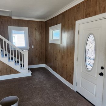 Happily Handy - Stairs and front door trim - Handyman Near Me Happily Handy - Stairs and front door trim - Handyman Near Me