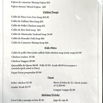 El Rinconcito Salvadoreño #2 - Menu (3 of 4) - Salvadoran Near Me - Lenexa, Kansas El Rinconcito Salvadoreño #2 - Menu (3 of 4) - Salvadoran Near Me - Lenexa, Kansas