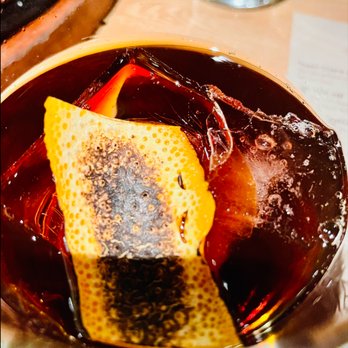 Oseyo - Big block of ice + wonderful whisky cocktail - Korean Near Me - Austin, Texas Oseyo - Big block of ice + wonderful whisky cocktail - Korean Near Me - Austin, Texas