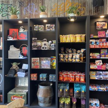 Slice + Soda - a display of snacks and snacks - Pizza Near Me - Montreal, Quebec