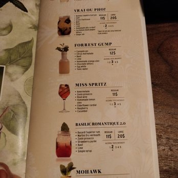 La Distillerie No.3 - Menu - Cocktail Bars Near Me - Montreal, Quebec