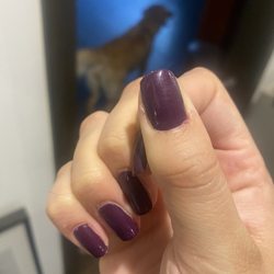 Long Lasting Nails - I had so many cuts around my fingers from how fast she was drilling the fake nails off