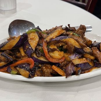 Hong Kong City BBQ - Szechuan Garlic Beef & Eggplant - Dim Sum Near Me - Tamarac, Florida Hong Kong City BBQ - Szechuan Garlic Beef & Eggplant - Dim Sum Near Me - Tamarac, Florida