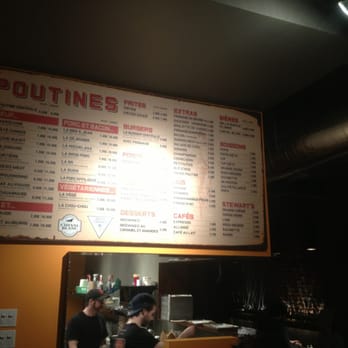 Poutine Centrale - Great menu list. - Poutineries Near Me - Montreal, Quebec Poutine Centrale - Great menu list. - Poutineries Near Me - Montreal, Quebec