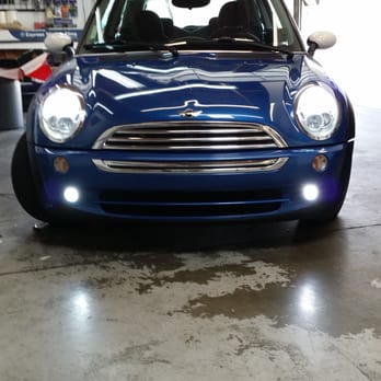 Car Audio Specialties - 07 Mini Cooper HID Upgrade Headlights and matching Fog Lights 6K Bright White. Thanks again Felipe. - Car Stereo Installation Near Me - Belmont, California Car Audio Specialties - 07 Mini Cooper HID Upgrade Headlights and matching Fog Lights 6K Bright White. Thanks again Felipe. - Car Stereo Installation Near Me - Belmont, California