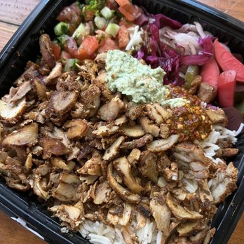Duzan - chicken shawarma bowl: great - Middle Eastern Near Me - Queens, New York Duzan - chicken shawarma bowl: great - Middle Eastern Near Me - Queens, New York