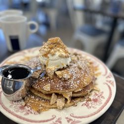 Eggstasy - Pecan pie pancakes