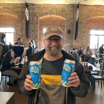 Lakefront Brewery - Got the popular crowler label with two different beers. - Breweries Near Me - Milwaukee, Wisconsin Lakefront Brewery - Got the popular crowler label with two different beers. - Breweries Near Me - Milwaukee, Wisconsin