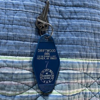 Driftwood Inn - old style keys! - Hotels Near Me - Homer, Alaska Driftwood Inn - old style keys! - Hotels Near Me - Homer, Alaska
