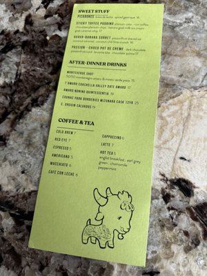 Menu photo 1 Cabra Los Angeles, CA