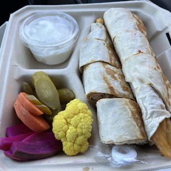 Shawarmaji - Full size wrap (Chicken Arabica Style) $21. It's easily two meals. - Middle Eastern Near Me - Oakland, California Shawarmaji - Full size wrap (Chicken Arabica Style) $21. It's easily two meals. - Middle Eastern Near Me - Oakland, California