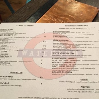 Waterloo - Burgers Near Me - Louisville, Colorado