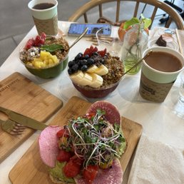 Avocado Smash Toast OG Açaí Bowl Matcha Bowl Avocado Smash Toast OG Açaí Bowl Matcha Bowl