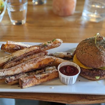 ION Restaurant, It's Only Natural, ION - Beet burger, sweet potato fries, and Mac n cheese - Vegan Near Me - Middletown, Connecticut ION Restaurant, It's Only Natural, ION - Beet burger, sweet potato fries, and Mac n cheese - Vegan Near Me - Middletown, Connecticut