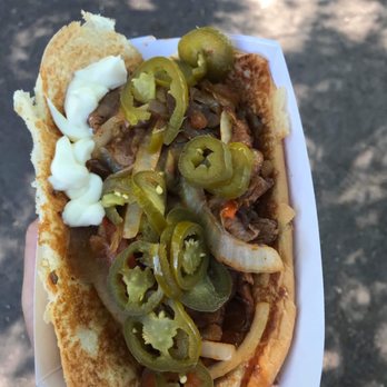 Pig Out In The Park - BBQ Beef Sandwich With Onions & Jalapeños. - Festivals Near Me - Spokane, Washington