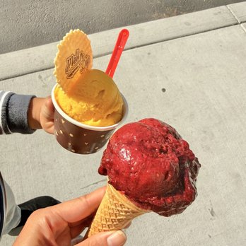 Melt n Dip - Mango & All Berry gelato - Desserts Near Me - Anaheim, California Melt n Dip - Mango & All Berry gelato - Desserts Near Me - Anaheim, California