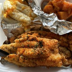 The Original Fish & Grits - Catfish Dinner