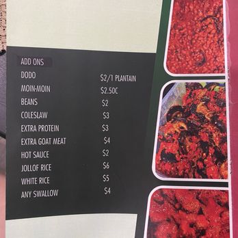 Wazobia Restaurant - Menu - African Near Me - Collingdale, Pennsylvania Wazobia Restaurant - Menu - African Near Me - Collingdale, Pennsylvania