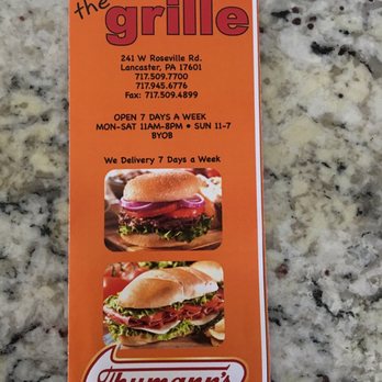 The Grille - 3/2019 - Sandwiches Near Me - Lancaster, Pennsylvania