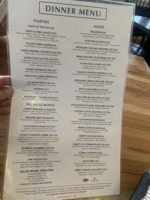 Menu photo 6 Lucky Lou's Bar & Grill Wethersfield, CT