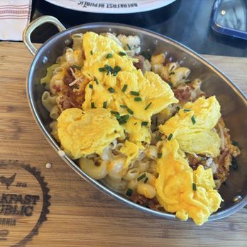 Breakfast Republic - Bacon Mac & Cheese - Breakfast & Brunch Near Me - San Diego, California Breakfast Republic - Bacon Mac & Cheese - Breakfast & Brunch Near Me - San Diego, California