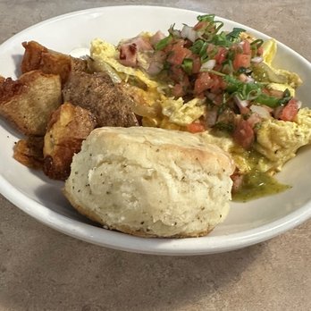 The Med - Western omelette and potatoes sooo good - Mediterranean Near Me - Asheville, North Carolina The Med - Western omelette and potatoes sooo good - Mediterranean Near Me - Asheville, North Carolina