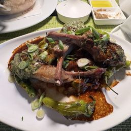 Rack of lamb chops