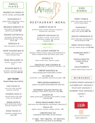 Menu photo 7 An Artistic Taste Harriman, NY Menu photo 7 An Artistic Taste Harriman, NY
