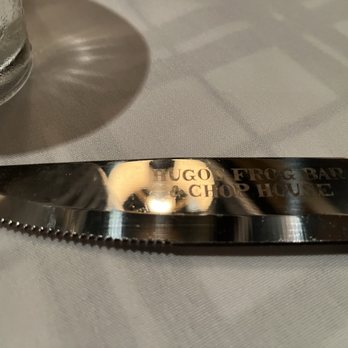 Hugo's Frog Bar and Chop House - Steak knife - Steakhouses Near Me - Des Plaines, Illinois