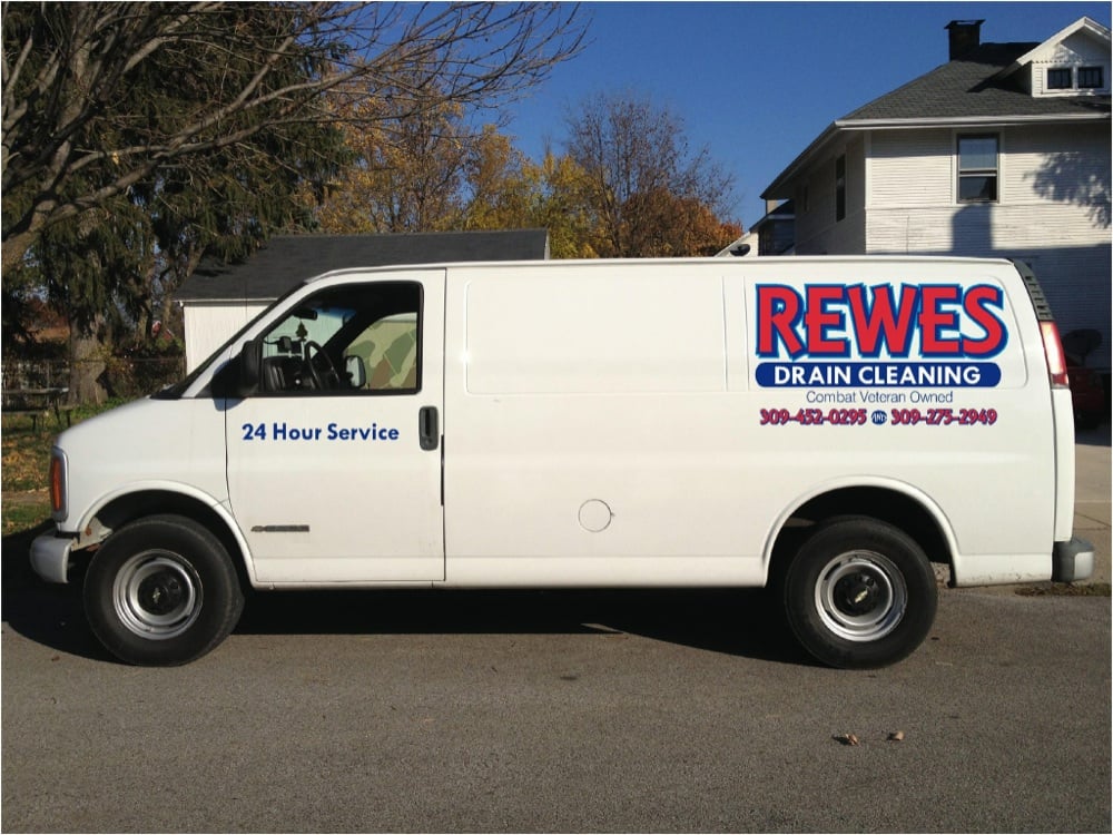 Slide of Rewes Drain Cleaning