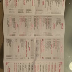 China Lee - Menu - back