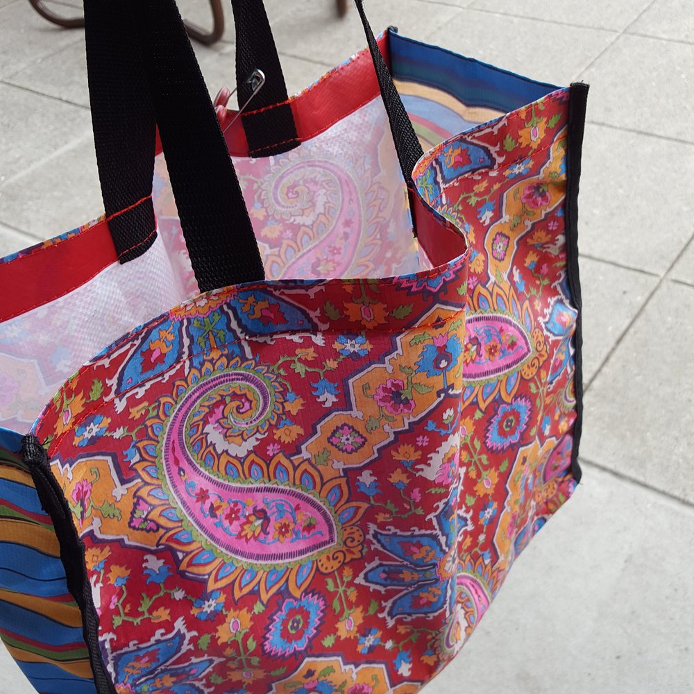 My beautiful grocery bag :-)