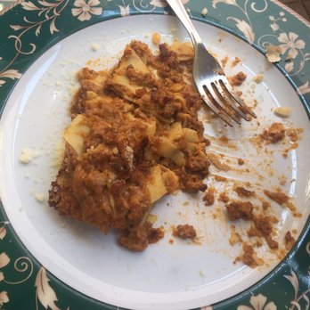 Il Turista - Chef boyardee lasagna. Ate 4 bites and left the rest. - Tuscan Near Me - Pisa, PI