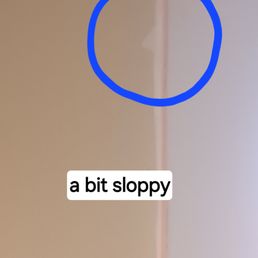 Sloppy work, which means no attention to detail
