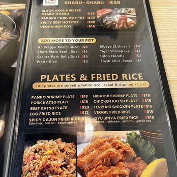Gyu Jinya - Menu - Sushi Bars Near Me - Lancaster, California Gyu Jinya - Menu - Sushi Bars Near Me - Lancaster, California