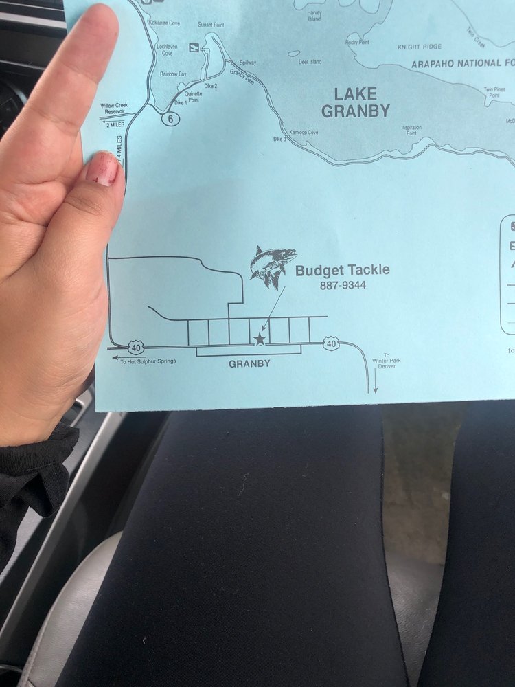 BUDGET TACKLE Updated August 2024 255 E Agate Ave, Granby, Colorado