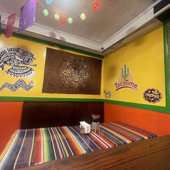 El Avocado Cafe - Big Corner booth. - Mexican Near Me - Amenia, New York
